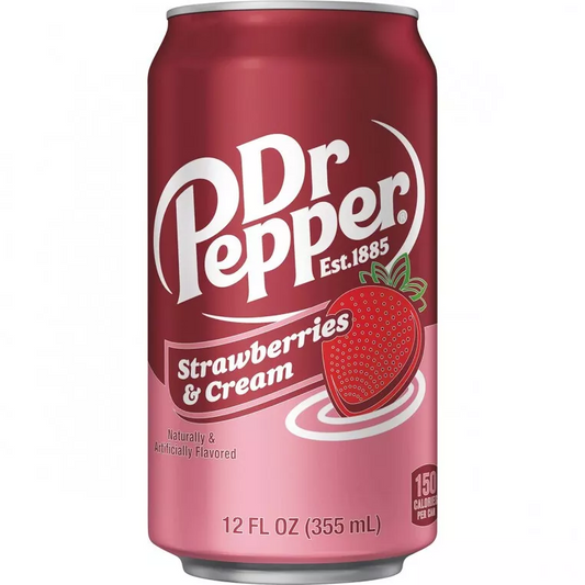 Dr Pepper crème fraise 🍨🍓