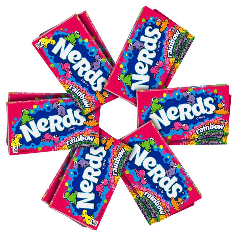 Wonka Nerds Candy Rainbow Box