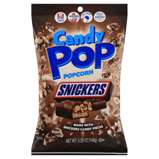 Candy pop popcorn🍿 snikers🍫